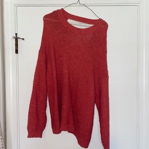 Open Back sweater